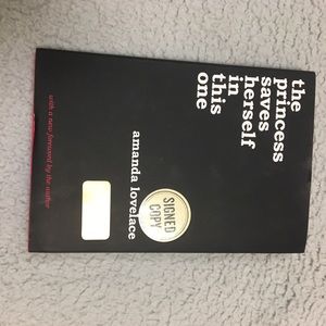 The princess saves herself in this one - signed!